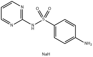磺胺嘧啶钠,547-32-0,结构式