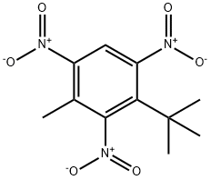 2,4, 6-Trinitro-tert-butyltoluene,547-94-4,结构式
