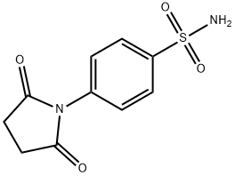 4-(2,5-二氧代吡咯烷-1-基)苯磺酰胺 结构式