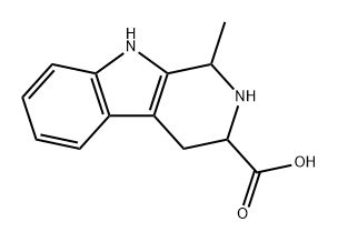 1 - 甲基-2,3,4,9 - 四氢-1H-Β-咔啉-3 - 羧酸盐DATA,5470-37-1,结构式