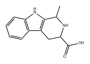 HARMANE-1,2,3,4-TETRAHYDRO-3-CARBOXYLIC ACID Structure