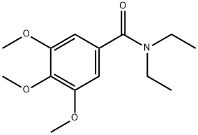 N,N-Diethyl-3,4,5-trimethoxybenzamide Structure