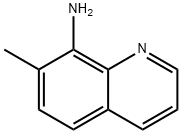 7-メチルキノリン-8-アミン 化学構造式