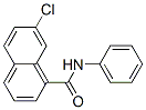 7-chloro-N-phenyl-naphthalene-1-carboxamide Struktur