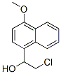 2-chloro-1-(4-methoxynaphthalen-1-yl)ethanol 结构式