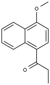 1-(4-methoxynaphthalen-1-yl)propan-1-one,5471-38-5,结构式