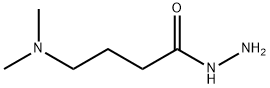 4-dimethylaminobutanehydrazide Struktur
