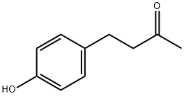 4-(4-ヒドロキシフェニル)-2-ブタノン 化学構造式