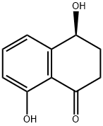 4,8-二羟基-1-四氢萘醌, 54712-38-8, 结构式