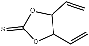 1,3-Dioxolane-2-thione,  4,5-diethenyl- Struktur