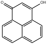 3-ヒドロキシ-1H-フェナレン-1-オン 化学構造式