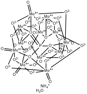 AMMONIUM PHOSPHOMOLYBDATE HYDRATE Struktur