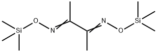 2,3-Butanedione bis[O-(trimethylsilyl)oxime] 结构式