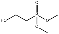 2-ヒドロキシエチルホスホン酸ジメチル 化学構造式