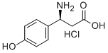 (S)-3-AMINO-3-(4-HYDROXY-PHENYL)-PROPIONIC ACID Struktur