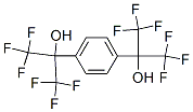 1,4-BIS(2-HYDROXYHEXAFLUOROISOPROPYL)BENZENE Structure