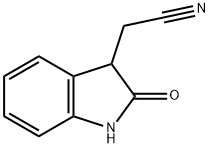 1H-Indole-3-acetonitrile, 2,3-dihydro-2-oxo- Structure