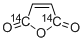 MALEIC ANHYDRIDE, [1,4-14C] Structure