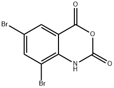 6,8-Dibromoisatoic anhydride Struktur