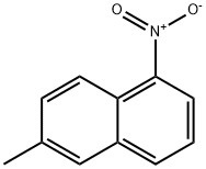 6-methyl-1-nitro-naphthalene 结构式