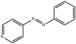 trans-4-Phenylazopyridine Structure