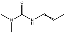 Urea, N,N-dimethyl-N-1-propenyl- (9CI) Struktur