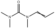 Urea, trimethyl-1-propenyl- (9CI) Structure