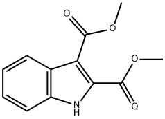 吲哚-2,3-二羧酸二甲酯, 54781-93-0, 结构式