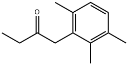 1-(2,3,6-トリメチルフェニル)-2-ブタノン 化学構造式