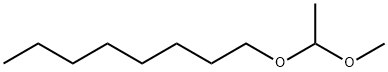 Acetaldehyde methyloctyl acetal Structure