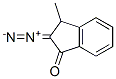 2-Diazo-2,3-dihydro-3-methyl-1H-inden-1-one Struktur