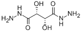 (2R,3R)-2,3-ジヒドロキシブタン二酸ジヒドラジド 化学構造式