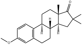 3-Methoxy-16,16-dimethyl-1,3,5(10)-estratrien-17-one Structure