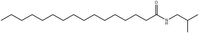 Palmitic acid isobutylamide Struktur