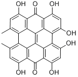 金丝桃素,548-04-9,结构式