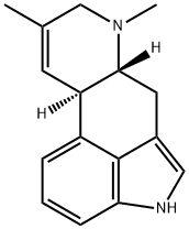 8,9-ジデヒドロ-6,8-ジメチルエルゴリン 化学構造式