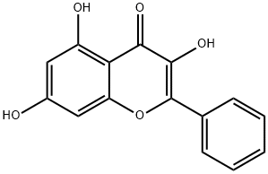 高良姜素 结构式