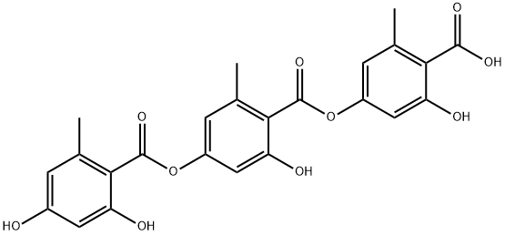 石耳酸 结构式