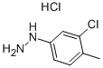 3-クロロ-P-トリルヒドラジン塩酸塩 化学構造式