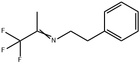 N-(2,2,2-Trifluoro-1-methylethylidene)benzeneethanamine Structure