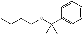 Butyl(α,α-dimethylbenzyl) ether 结构式