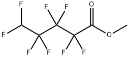 2,2,3,3,4,4,5,5-オクタフルオロペンタン酸メチル 化学構造式