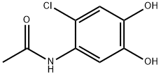 Acetamide, N-(2-chloro-4,5-dihydroxyphenyl)- (9CI) Structure