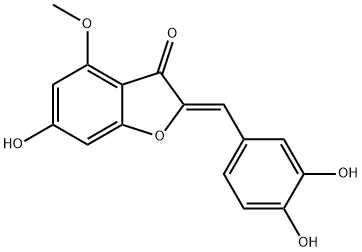AUREUSIDIN-4-METHYL ETHER 结构式
