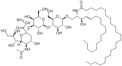 单唾液神经节苷酯 GM3 结构式