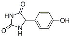 rac-(5R*)-5-(4-ヒドロキシフェニル)ヒダントイン 化学構造式