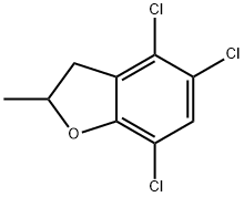 4,5,7-Trichloro-2,3-dihydro-2-methylbenzofuran|