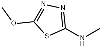 1,3,4-Thiadiazol-2-amine,  5-methoxy-N-methyl- Structure