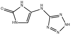 2H-Imidazol-2-one,  1,3-dihydro-4-(1H-tetrazol-5-ylamino)-  (9CI) Structure