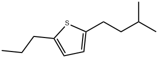 2-Isopentyl-5-propylthiophene,54845-34-0,结构式